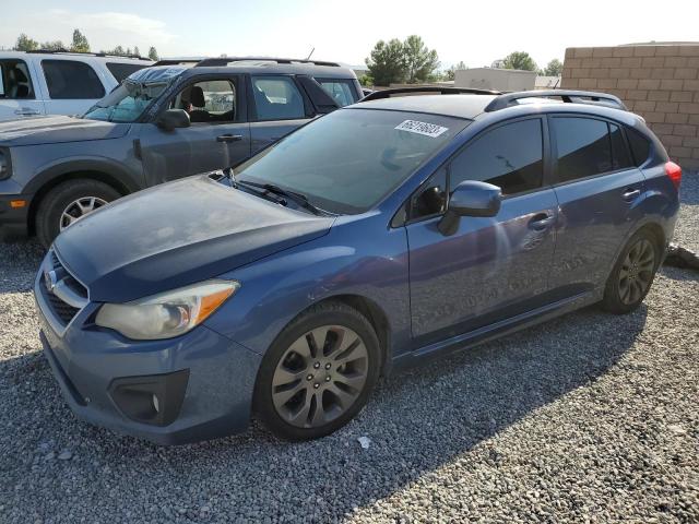 JF1GPAR64DH834650 - 2013 SUBARU IMPREZA SPORT LIMITED BLUE photo 1