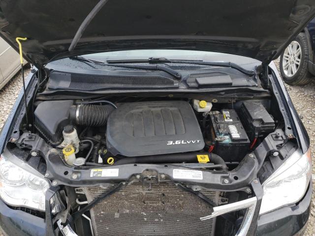 2C4RC1BG9FR695060 - 2015 CHRYSLER TOWN & COU TOURING BLACK photo 12