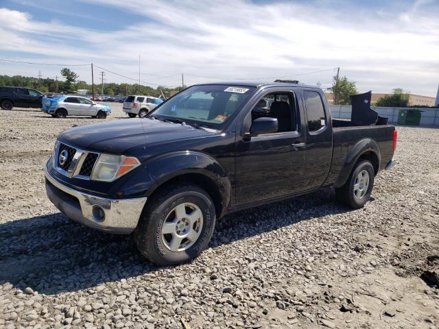 1N6AD06W35C464326 - 2005 NISSAN FRONTIER KING CAB LE BLACK photo 1