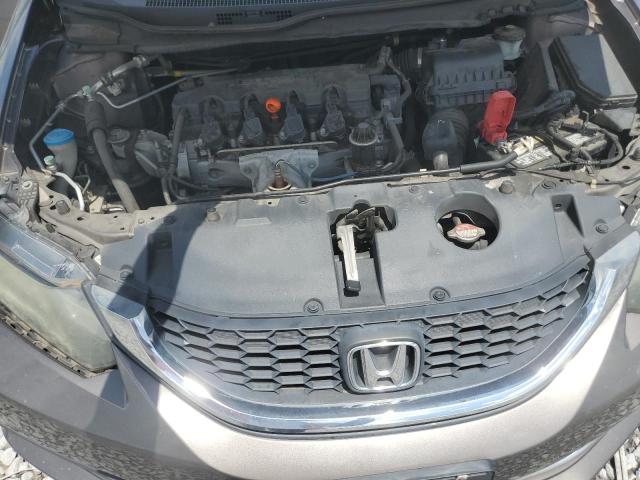 19XFB2F50DE090346 - 2013 HONDA CIVIC LX GRAY photo 11