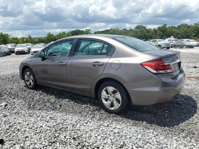 19XFB2F50DE090346 - 2013 HONDA CIVIC LX GRAY photo 2