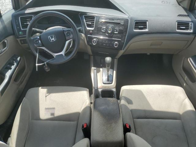 19XFB2F50DE090346 - 2013 HONDA CIVIC LX GRAY photo 8