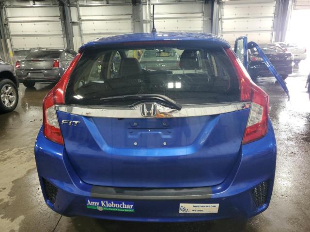 JHMGK5H75GX016671 - 2016 HONDA FIT EX Blau Foto 6