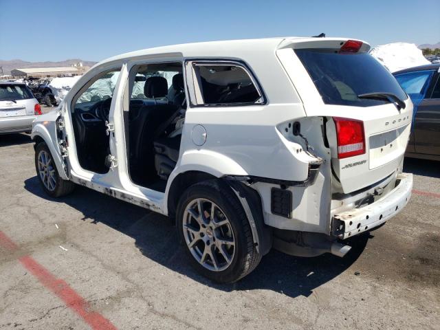 3C4PDCEG2JT381302 - 2018 DODGE JOURNEY GT WHITE photo 2