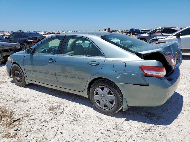 4T4BF3EK9BR113283 - 2011 TOYOTA CAMRY BASE TURQUOISE photo 2