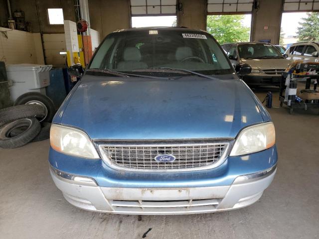 2FMDA53462BA96059 - 2002 FORD WINDSTAR SEL BLUE photo 5