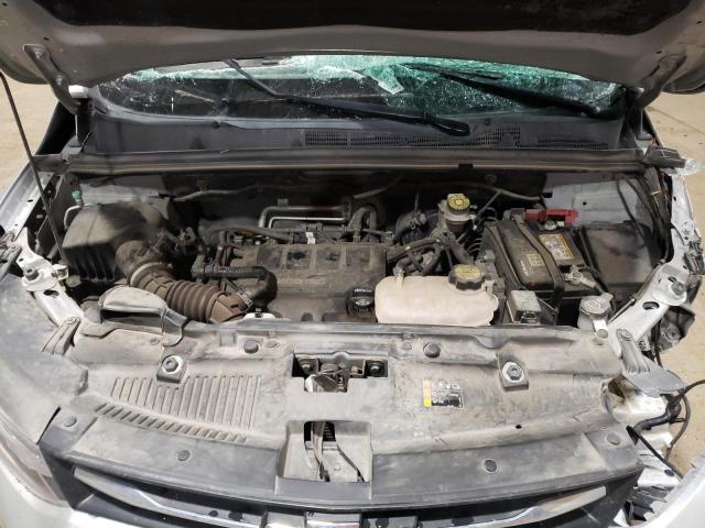 KL7CJPSB7KB958445 - 2019 CHEVROLET TRAX 1LT ვერცხლისფერი ფოტო 12