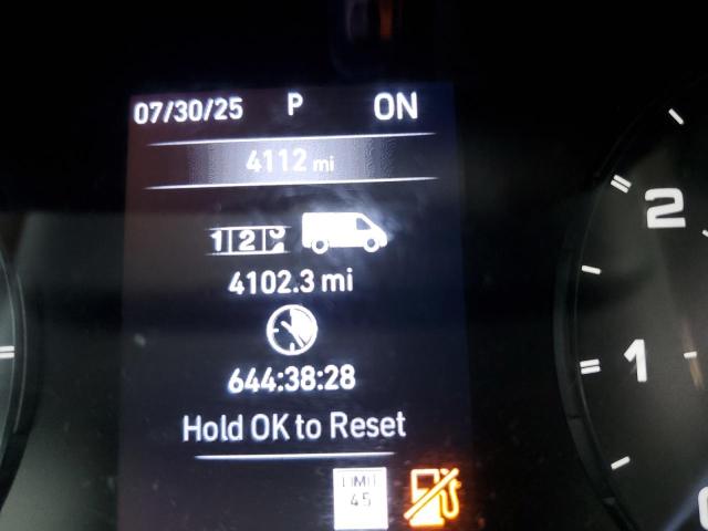 3C6LRVDG6SE521409 - 2025 RAM PROMASTER 2500 HIGH თეთრი ფოტო 9