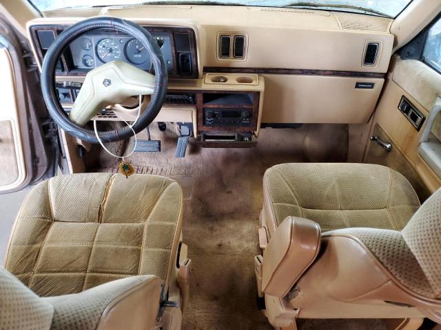 2B4FK4139HR300834 - 1987 DODGE CARAVAN SE TAN photo 8