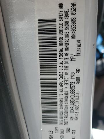 1C4AJWBGXDL680573 - 2013 JEEP WRANGLER SAHARA Սպիտակ լուսանկար 12