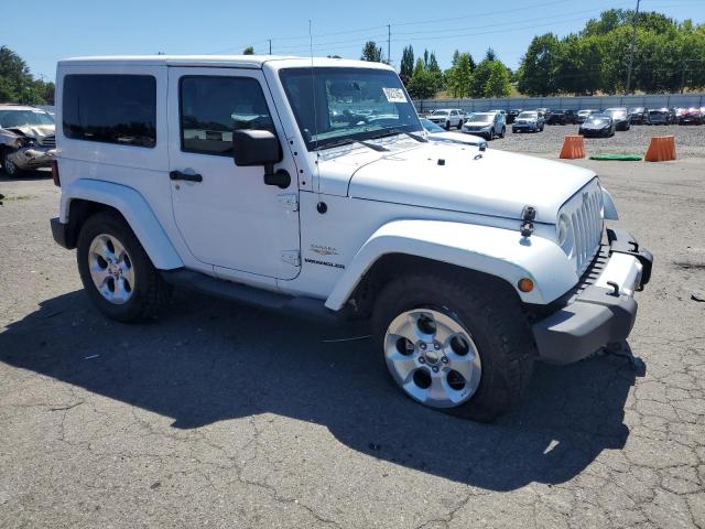 1C4AJWBGXDL680573 - 2013 JEEP WRANGLER SAHARA Սպիտակ լուսանկար 4