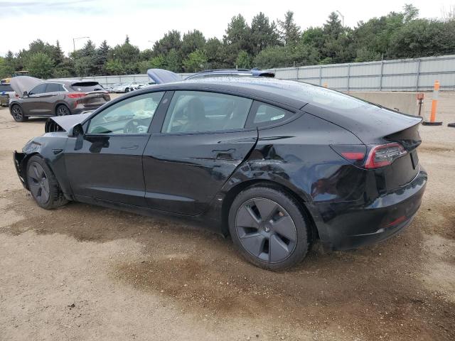 5YJ3E1EB9NF202648 - 2022 TESLA MODEL 3 黑色 照片 2