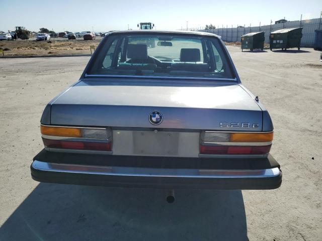 WBADK8309F9549493 - 1985 BMW 528 E AUTOMATIC SILVER photo 6