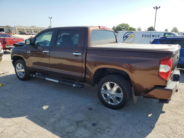 5TFAW5F18EX400113 - 2014 TOYOTA TUNDRA CREWMAX PLATINUM 棕色 照片 2