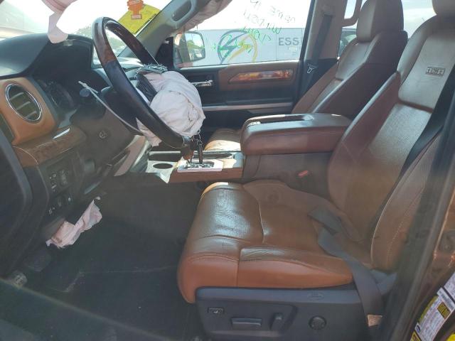 5TFAW5F18EX400113 - 2014 TOYOTA TUNDRA CREWMAX PLATINUM 棕色 照片 7