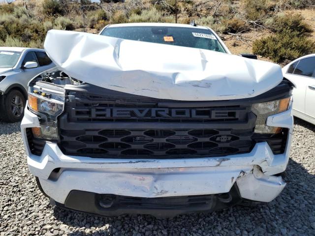 1GCPDBEK6PZ207877 - 2023 CHEVROLET SILVERADO K1500 CUSTOM WHITE photo 5