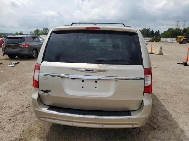 2C4RC1CG6ER234038 - 2014 CHRYSLER TOWN & COU TOURING L BEIGE photo 6