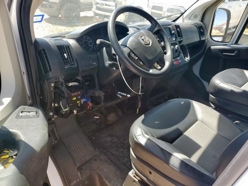 3C6LRVDG2ME558668 - 2021 RAM PROMASTER 2500 HIGH Biały zdjęcie 8