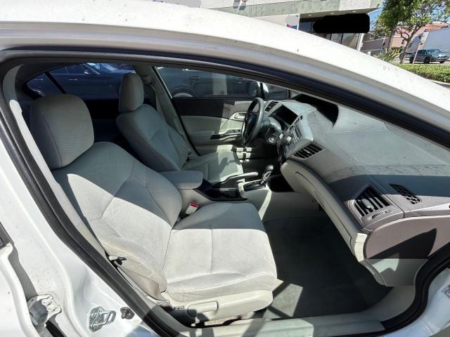 19XFB2F54CE323062 - 2012 HONDA CIVIC LX WHITE photo 5