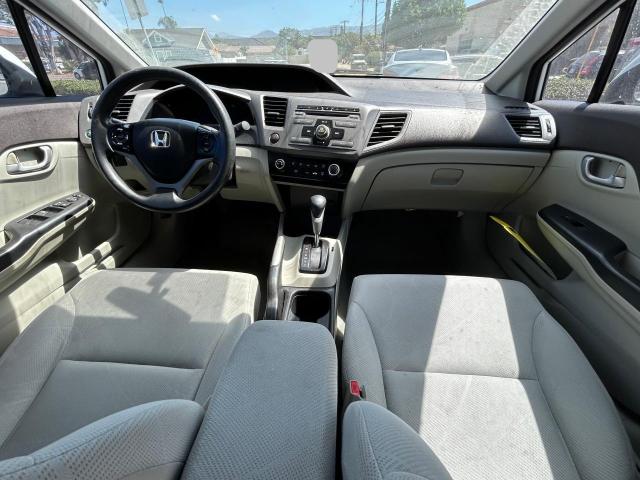 19XFB2F54CE323062 - 2012 HONDA CIVIC LX WHITE photo 9