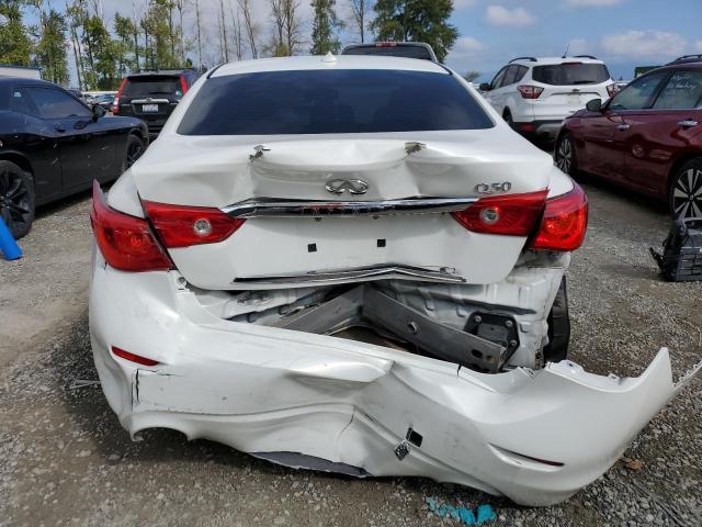 JN1AV7AP6EM690687 - 2014 INFINITI Q50 HYBRID PREMIUM WHITE photo 6