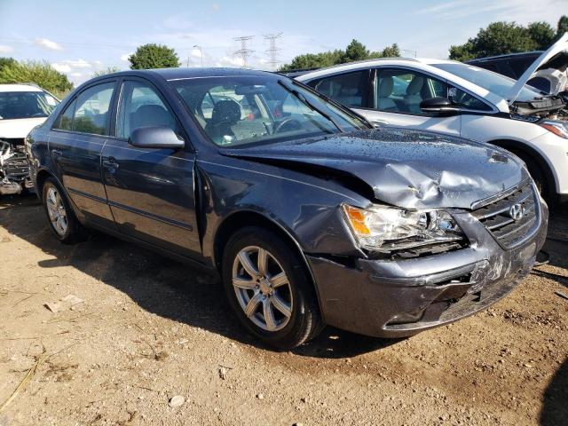 5NPET46C19H525705 - 2009 HYUNDAI SONATA GLS BLUE photo 4