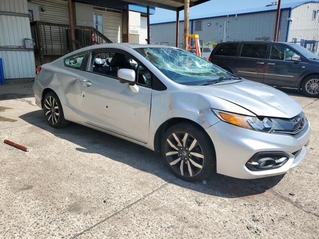 2HGFG3B08EH500111 - 2014 HONDA CIVIC EXL SILVER photo 4