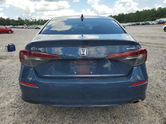 2HGFE2F52SH531016 - 2025 HONDA CIVIC SPORT BLUE photo 6