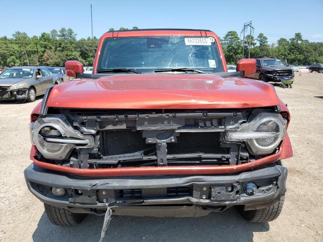 1FMDE5BH1NLB71960 - 2022 FORD BRONCO BASE ORANGE photo 5