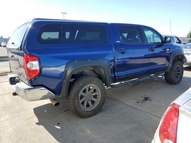 5TFDY5F19EX379067 - 2014 TOYOTA TUNDRA CREWMAX SR5 BLUE photo 3