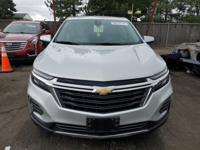 3GNAXUEV6NL209191 - 2022 CHEVROLET EQUINOX LT SILVER photo 5