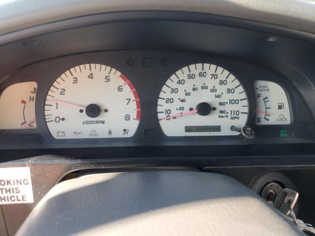 5TESN92N52Z093835 - 2002 TOYOTA TACOMA XTRACAB PRERUNNER შავი ფოტო 9