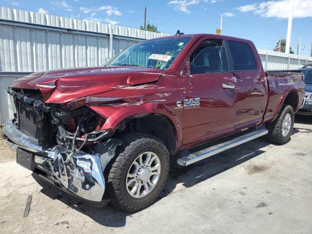 3C6UR5FL2JG406470 - 2018 RAM 2500 LARAMIE BURGUNDY photo 1