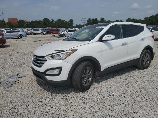 5XYZUDLB1DG057307 - 2013 HYUNDAI SANTA FE S WHITE photo 1