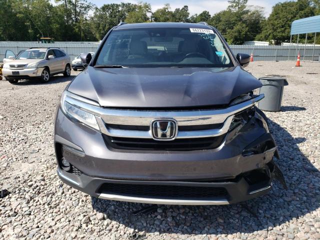 5FNYF6H0XKB002724 - 2019 HONDA PILOT ELITE GRAY photo 5