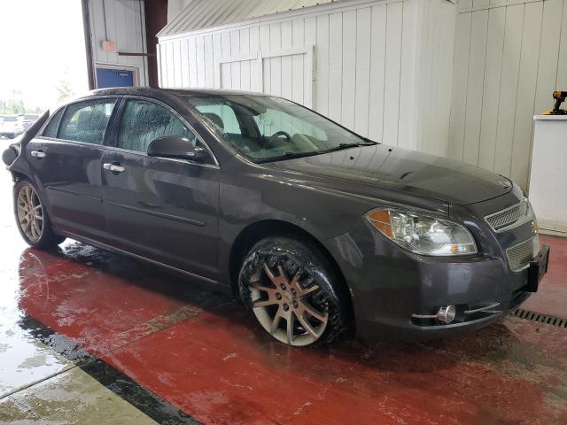 1G1ZE5E14BF208740 - 2011 CHEVROLET MALIBU LTZ ნაცრისფერი ფოტო 4