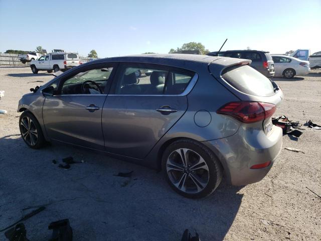 KNAFX5A83G5546163 - 2016 KIA FORTE EX GRAY photo 2