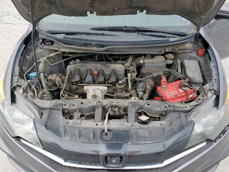 2HGFG3B82EH517637 - 2014 HONDA CIVIC EX GRAY photo 11