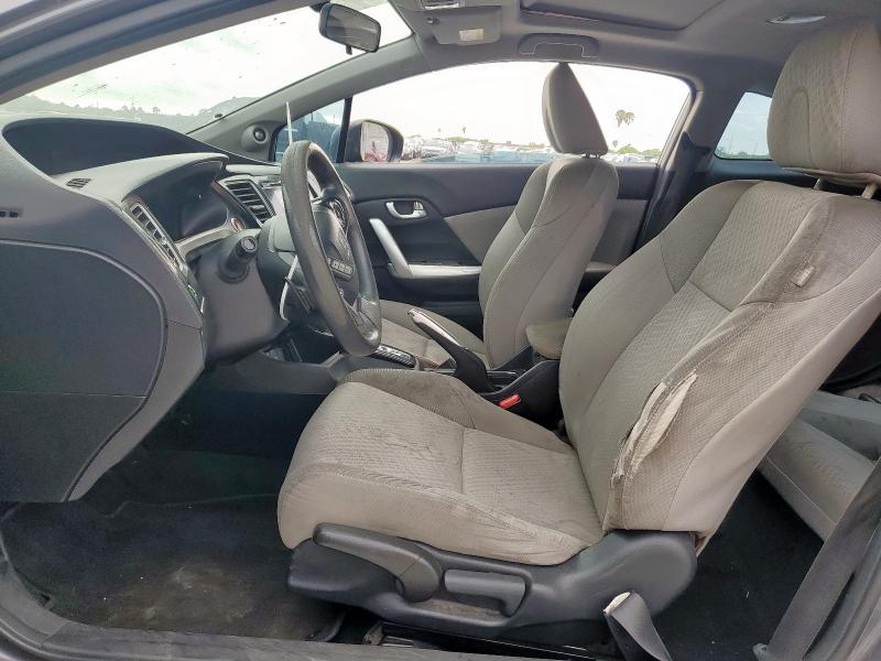 2HGFG3B82EH517637 - 2014 HONDA CIVIC EX GRAY photo 7