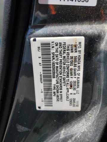 5FNRL18053B035938 - 2003 HONDA ODYSSEY EXL CHARCOAL photo 12