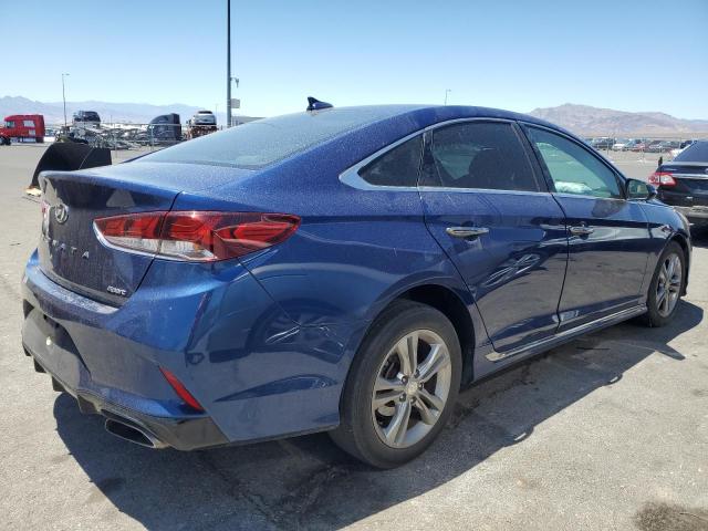 5NPE34AF4JH606428 - 2018 HYUNDAI SONATA SPORT BLUE photo 3