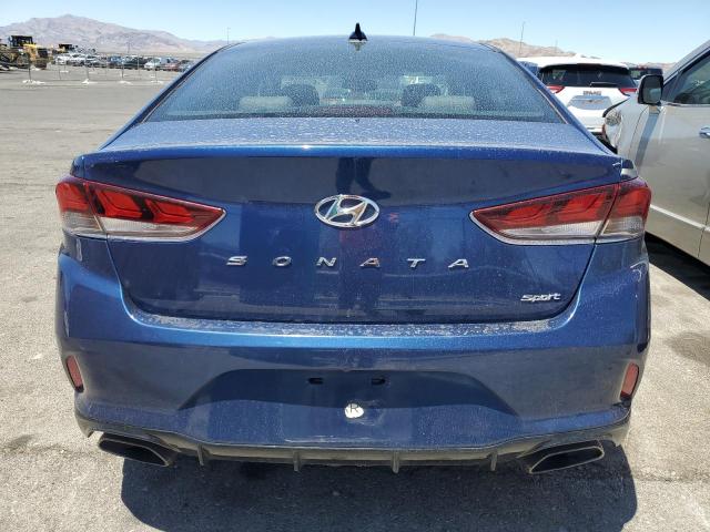 5NPE34AF4JH606428 - 2018 HYUNDAI SONATA SPORT BLUE photo 6