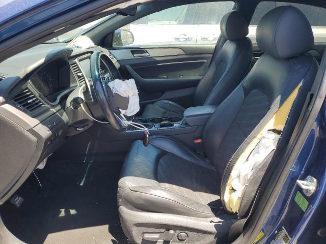 5NPE34AF4JH606428 - 2018 HYUNDAI SONATA SPORT BLUE photo 7