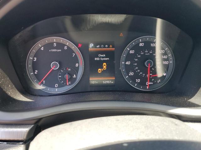 5NPE34AF4JH606428 - 2018 HYUNDAI SONATA SPORT BLUE photo 9