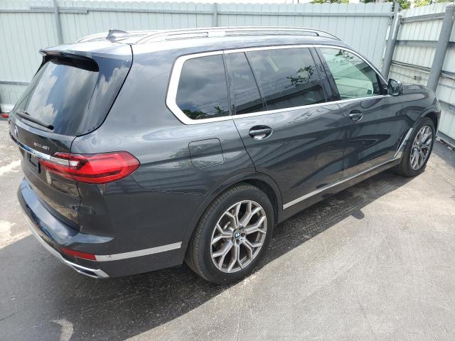 5UXCW2C03M9H49302 - 2021 BMW X7 XDRIVE40I CHARCOAL photo 3