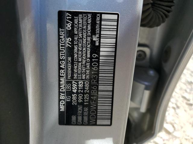 WDDWF4JB6JR316019 - 2018 MERCEDES-BENZ C 300 银色 照片 13