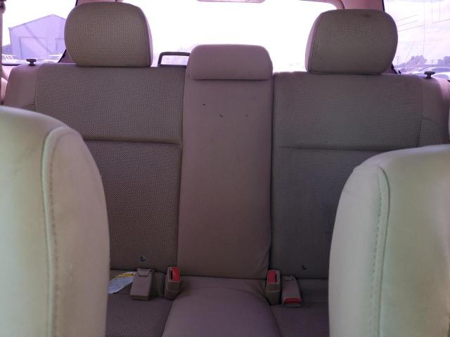 JF1SG63685H719809 - 2005 SUBARU FORESTER 2.5X შავი ფოტო 10