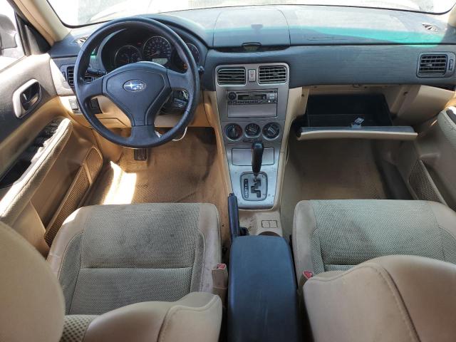 JF1SG63685H719809 - 2005 SUBARU FORESTER 2.5X შავი ფოტო 8