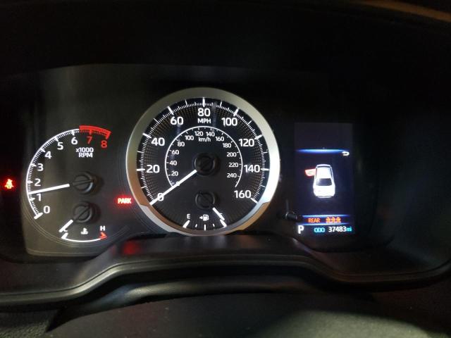 5YFEPMAE3NP329713 - 2022 TOYOTA COROLLA LE Blau Foto 9