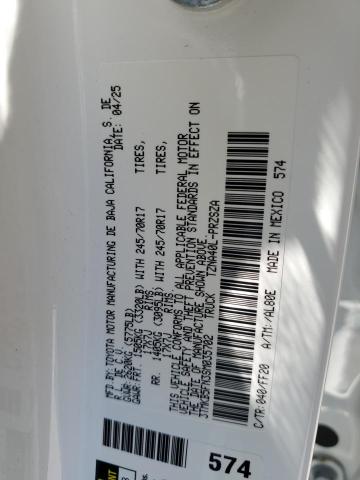 3TMKB5FN3SM035702 - 2025 TOYOTA TACOMA DOUBLE CAB Білий фото 12